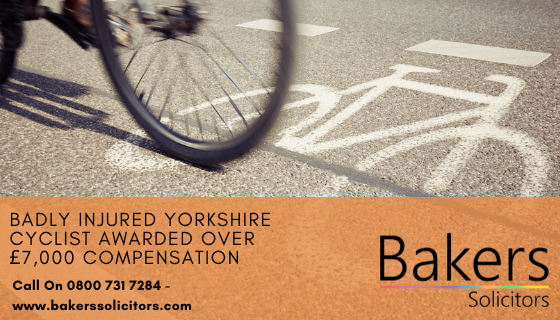 Badly Injured Yorkshire Cyclist Awarded Over £7,000 Compensation