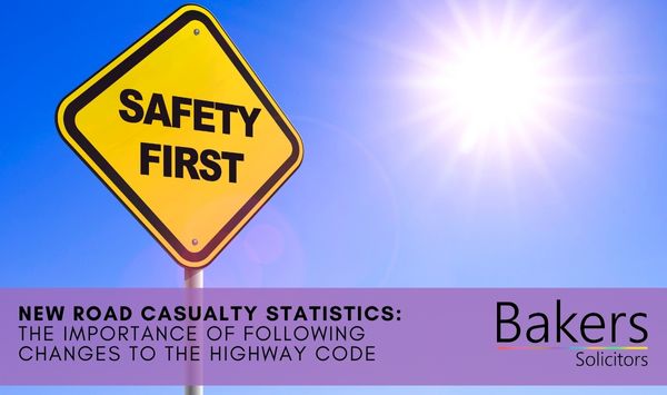 New road casualty statistics: The importance of following changes to the highway code